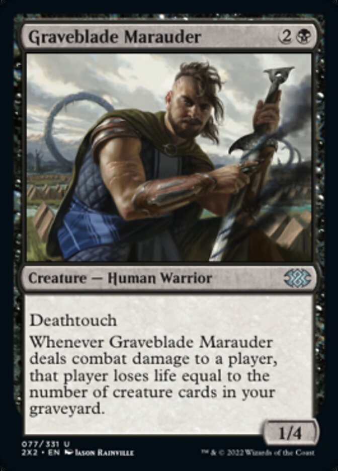 Graveblade Marauder - [Foil] Double Masters 2022 (2X2)