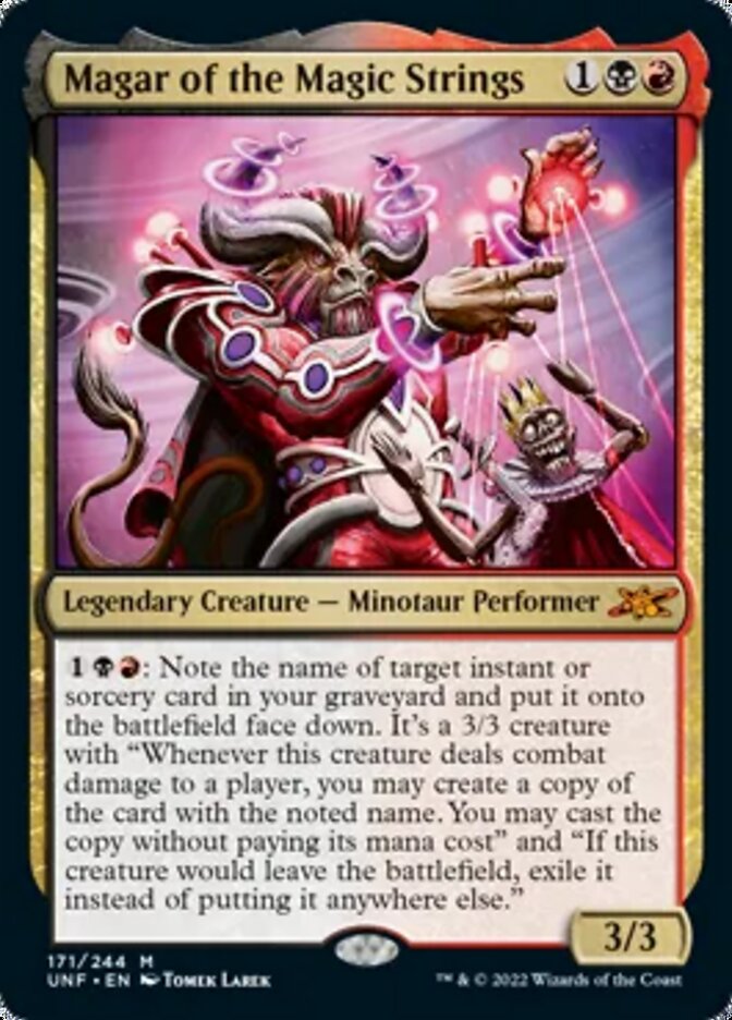 Magar of the Magic Strings - [Foil] Unfinity (UNF)
