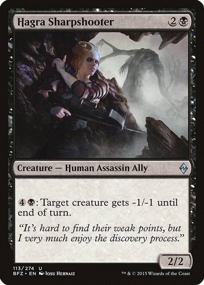 Hagra Sharpshooter - Battle for Zendikar (BFZ)