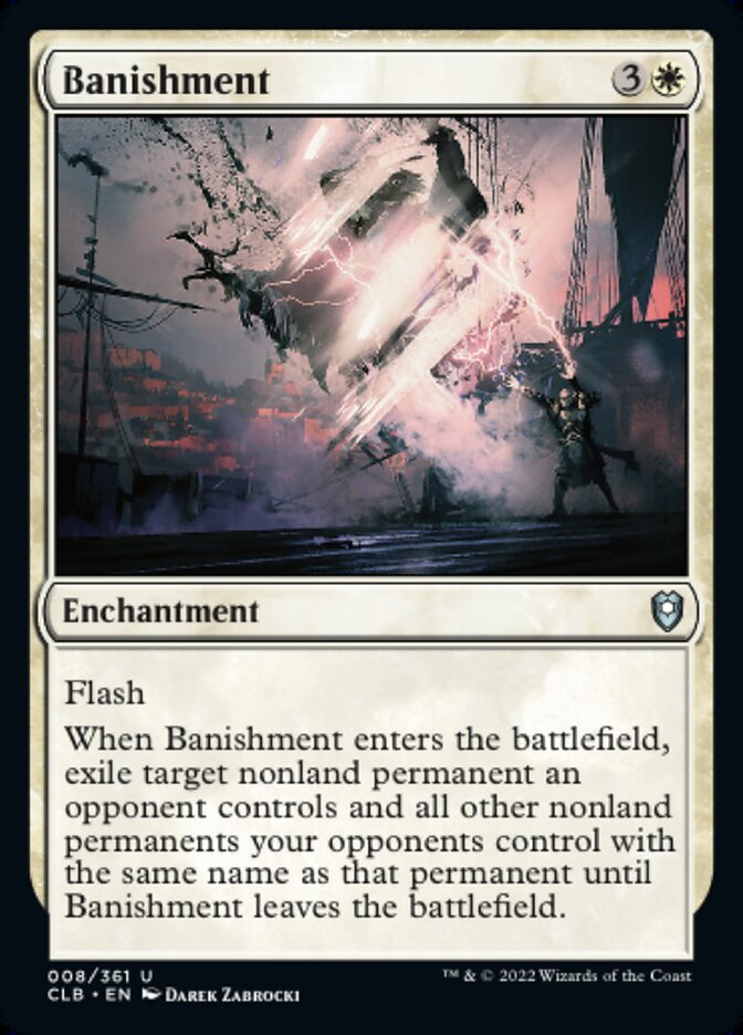 Banishment - [Foil] Commander Legends: Battle for Baldur's Gate (CLB)