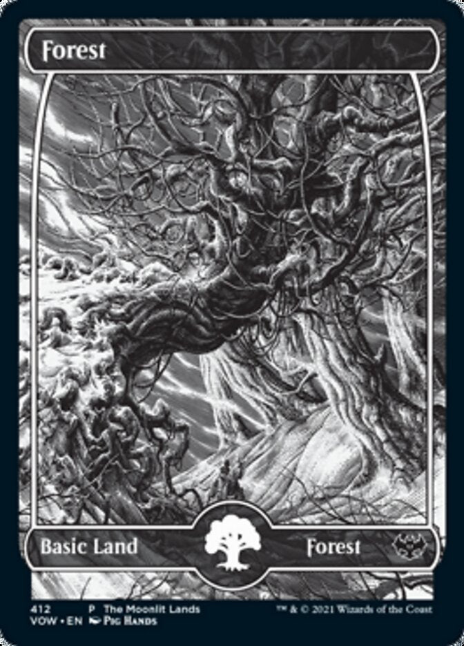 Forest - [Foil, Promo] Innistrad: Crimson Vow (VOW)