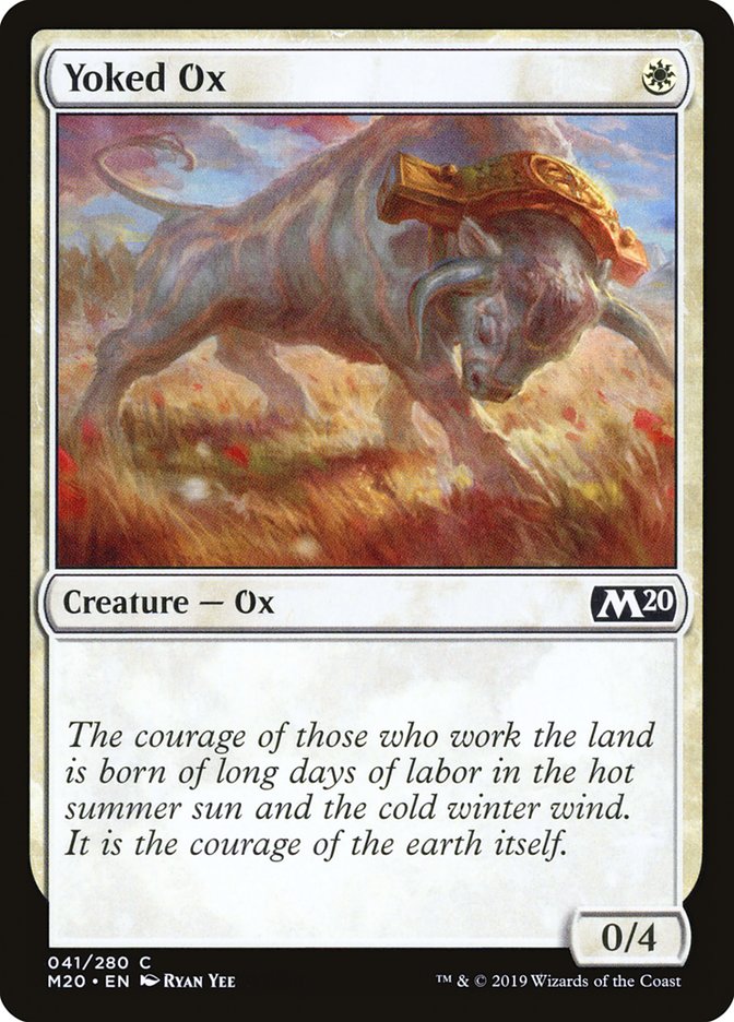 Yoked Ox - [Foil] Core Set 2020 (M20)