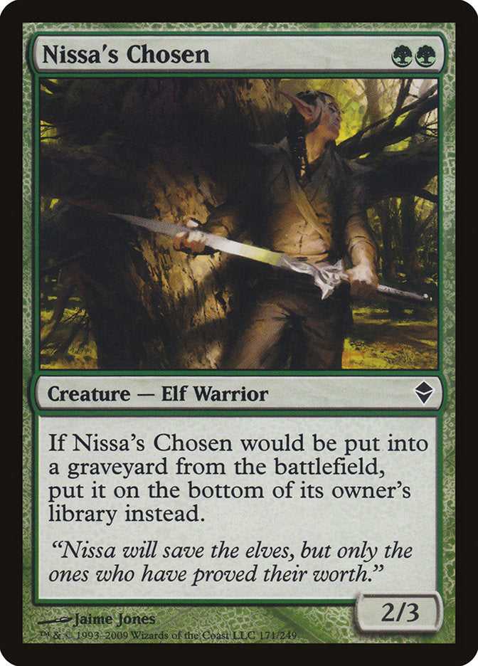 Nissa's Chosen - [Foil] Zendikar (ZEN)