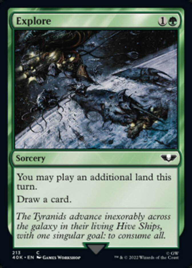 Explore - [Surge Foil] Warhammer 40,000 Commander (40K)