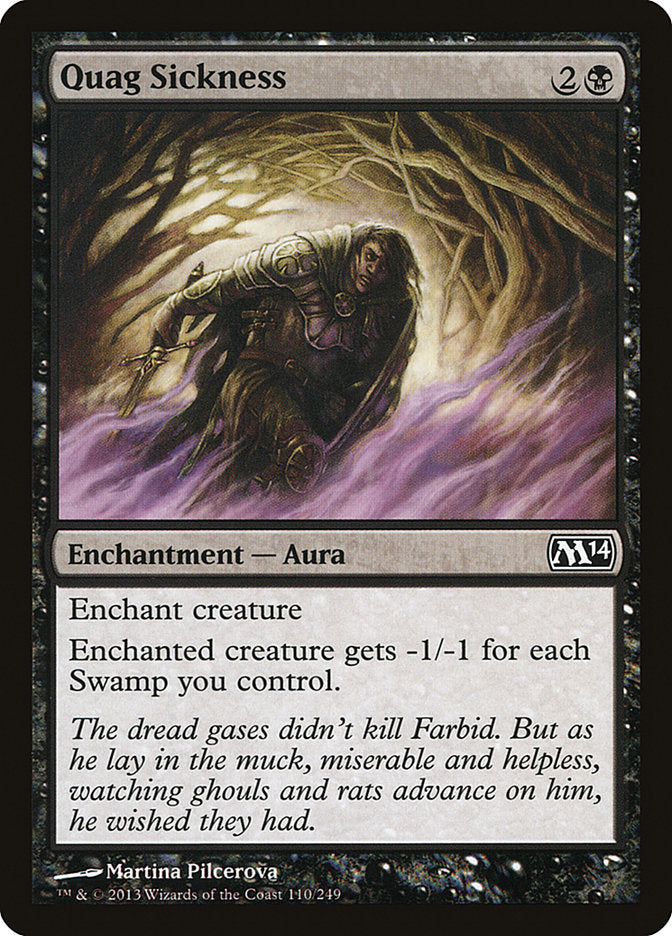 Quag Sickness - [Foil] Magic 2014 (M14)