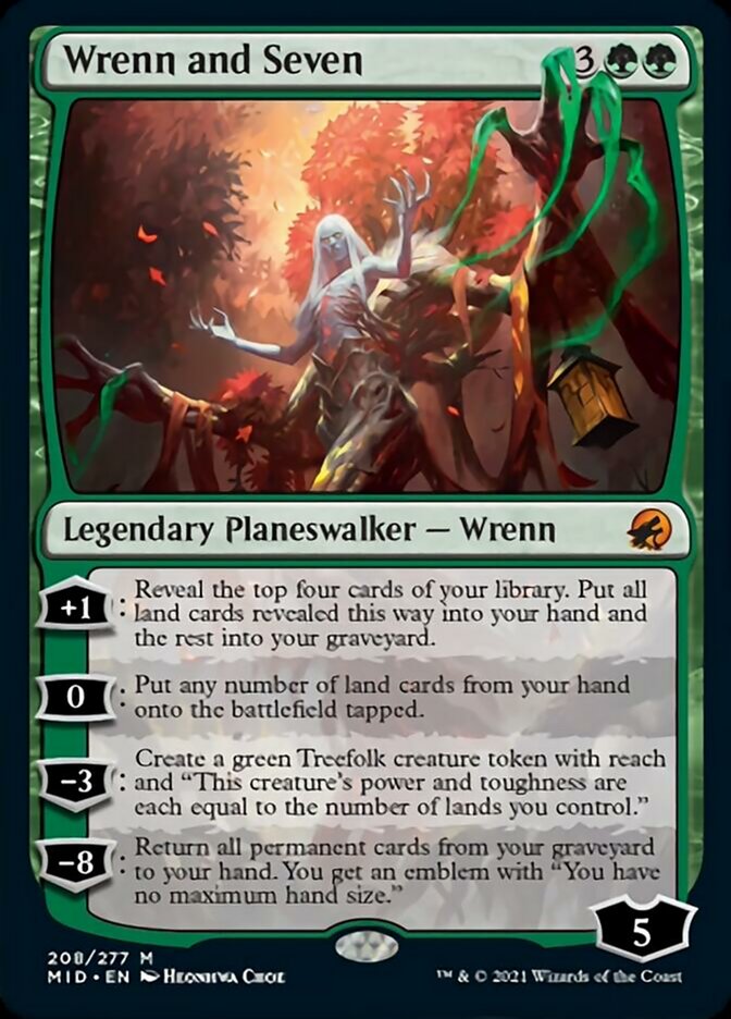 Wrenn and Seven - [Foil] Innistrad: Midnight Hunt (MID)