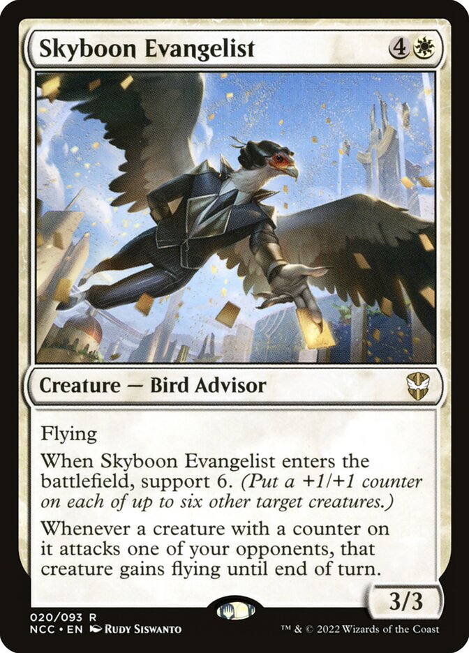 Skyboon Evangelist - [Foil] New Capenna Commander (NCC)