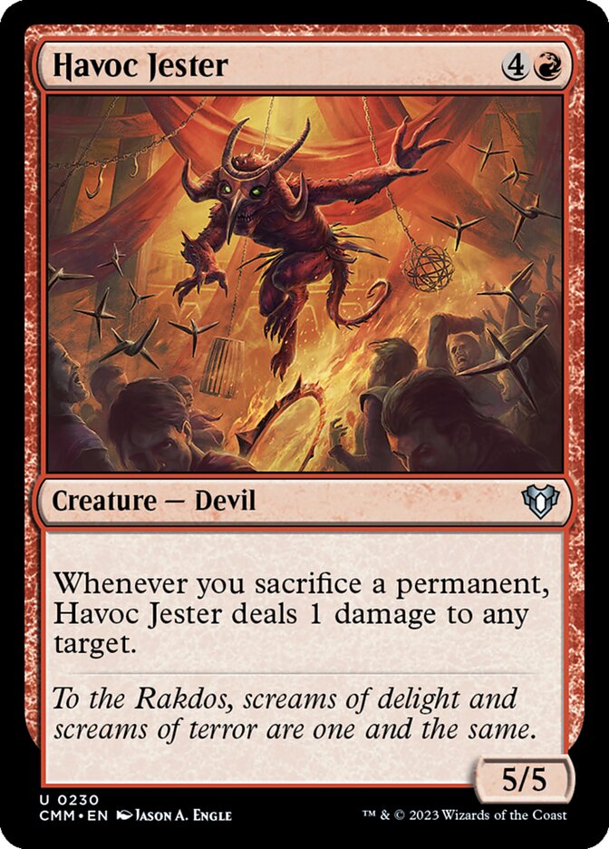 Havoc Jester - [Foil] Commander Masters (CMM)