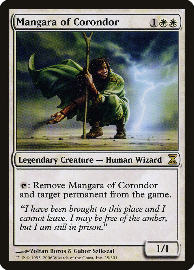 Mangara of Corondor - [Foil] Time Spiral (TSP)