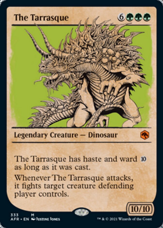 The Tarrasque - [Foil, Showcase] Adventures in the Forgotten Realms (AFR)