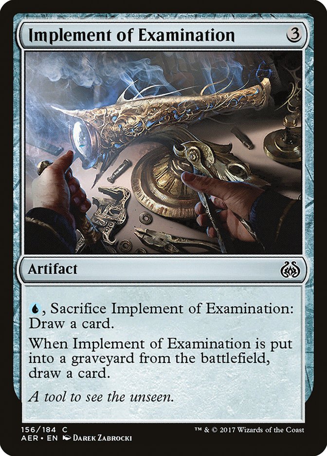Implement of Examination - [Foil] Aether Revolt (AER)