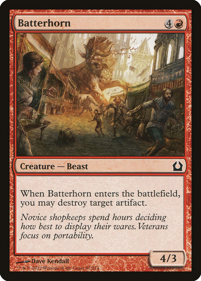 Batterhorn - [Foil] Return to Ravnica (RTR)