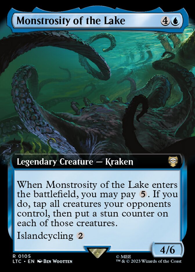 Monstrosity of the Lake - [Foil, Extended Art] Tales of Middle-earth Commander (LTC)