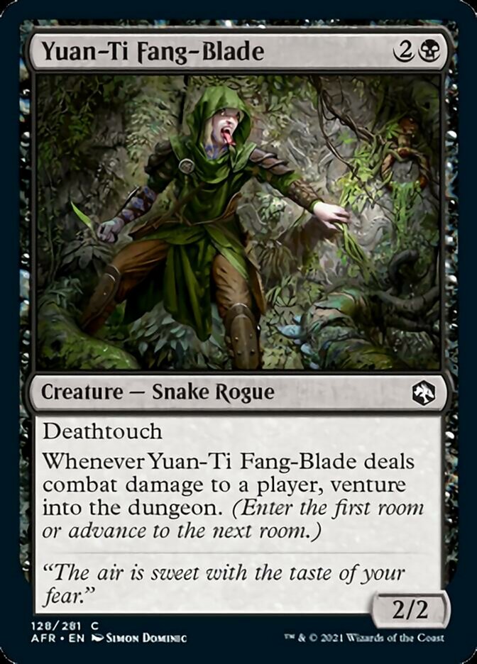 Yuan-Ti Fang-Blade - [Foil] Adventures in the Forgotten Realms (AFR)