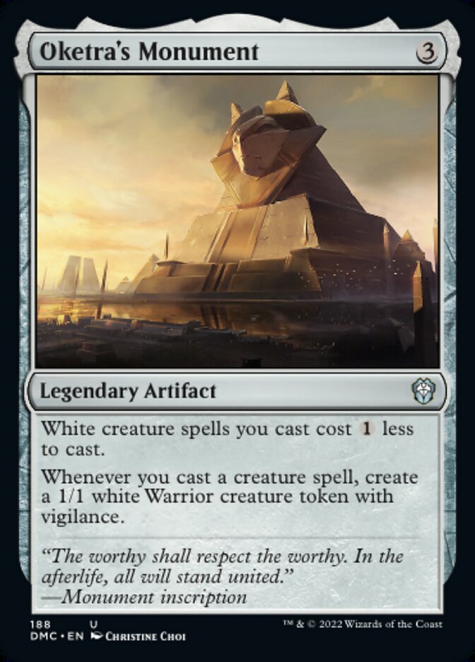 Oketra's Monument - [Foil] Dominaria United Commander (DMC)