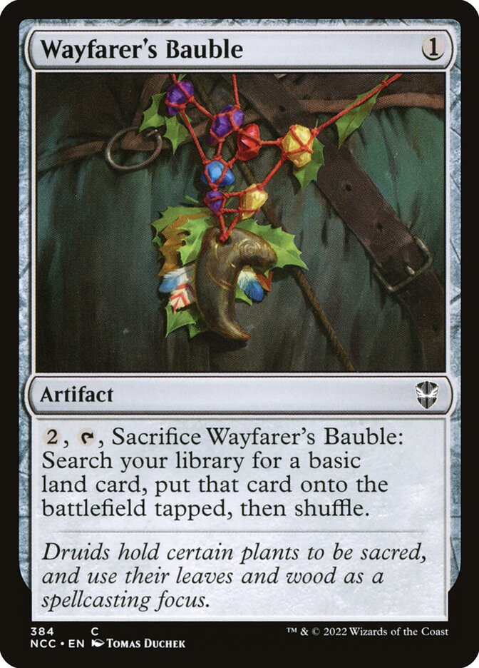Wayfarer's Bauble - [Foil] New Capenna Commander (NCC)