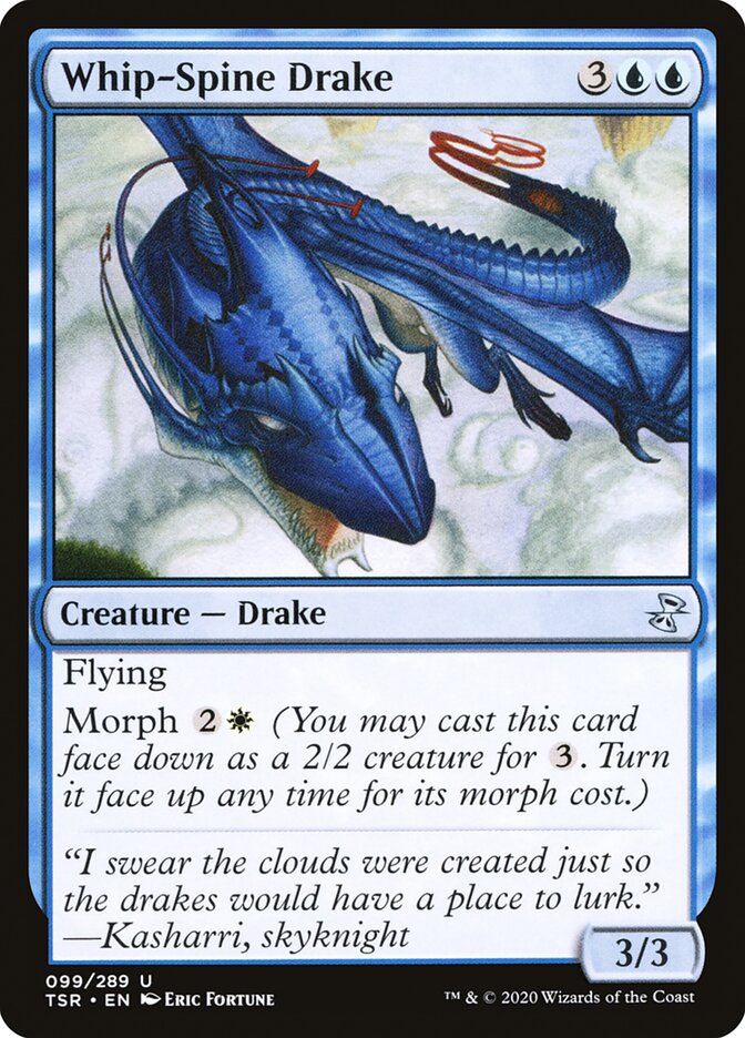 Whip-Spine Drake - [Foil] Time Spiral Remastered (TSR)