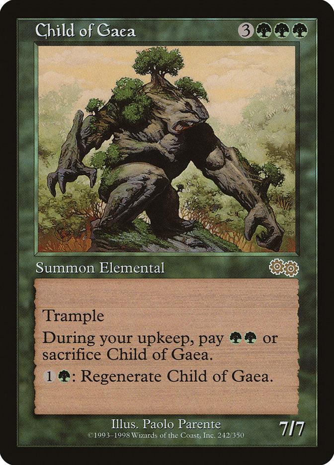 Child of Gaea - [Retro Frame] Urza's Saga (USG)