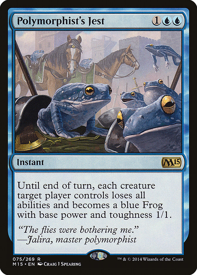 Polymorphist's Jest - [Foil] Magic 2015 (M15)