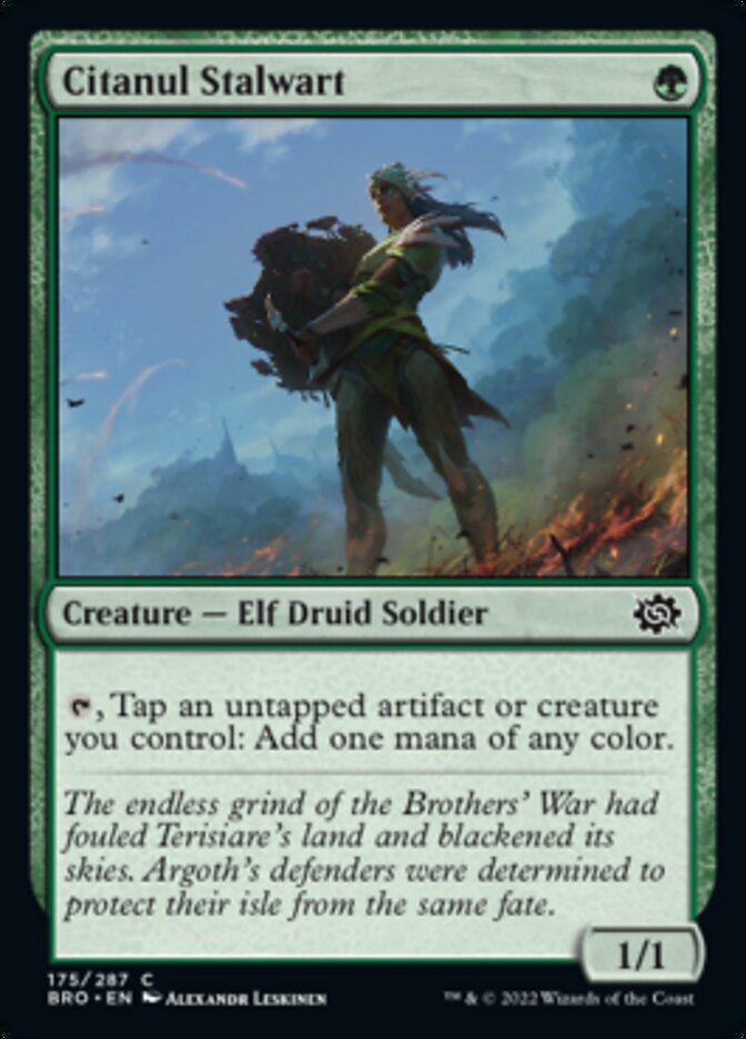 Citanul Stalwart - [Foil] The Brothers' War (BRO)