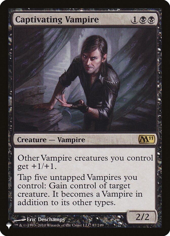 Captivating Vampire - The List (PLIST)