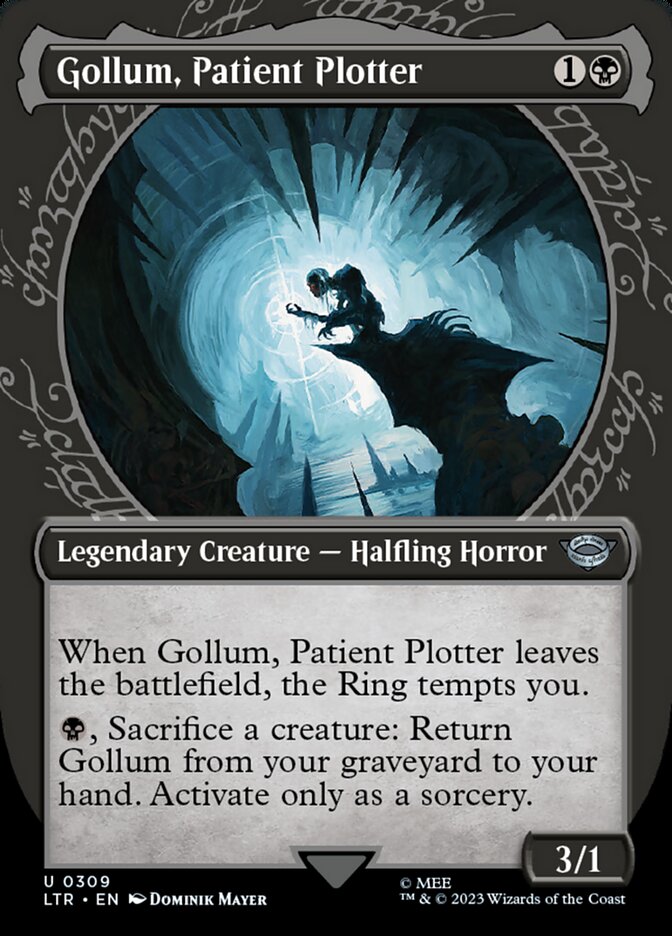 Gollum, Patient Plotter - [Foil, Showcase] The Lord of the Rings: Tales of Middle-earth (LTR)