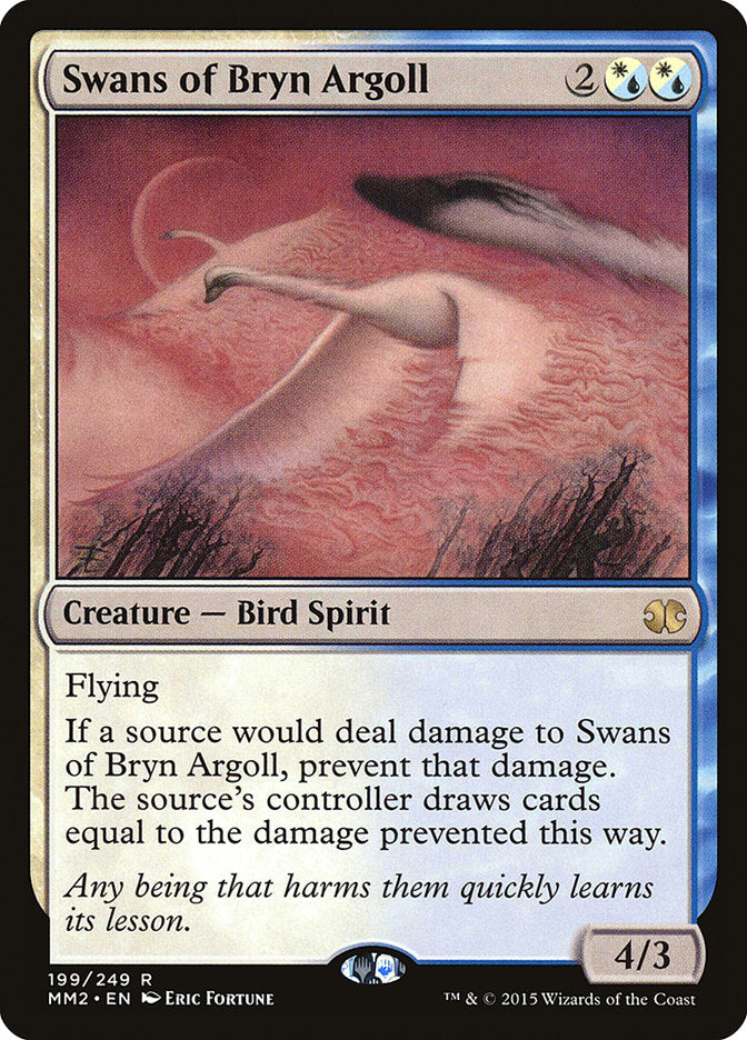 Swans of Bryn Argoll - [Foil] Modern Masters 2015 (MM2)