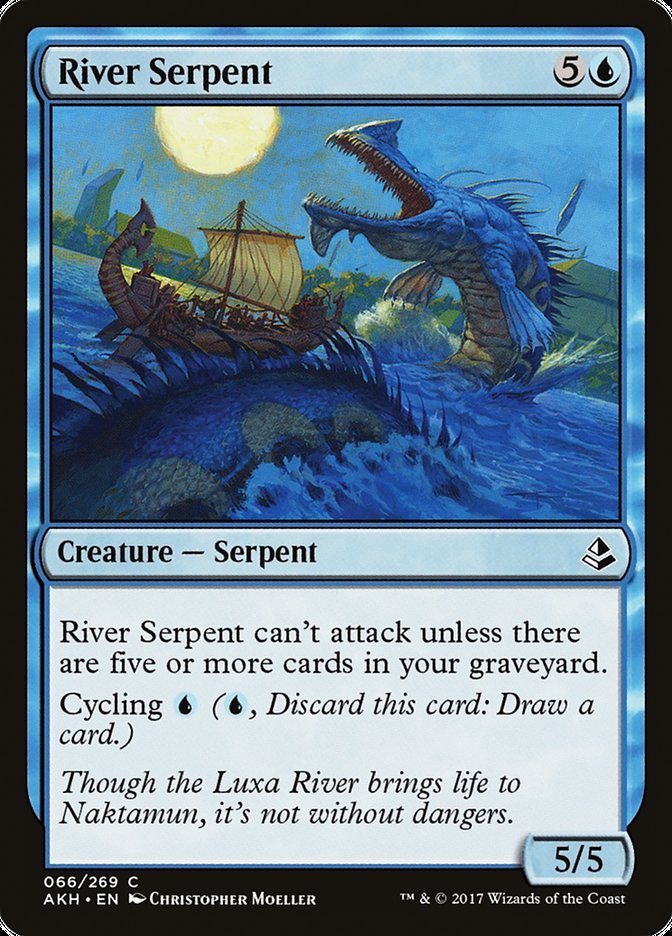 River Serpent - [Foil] Amonkhet (AKH)