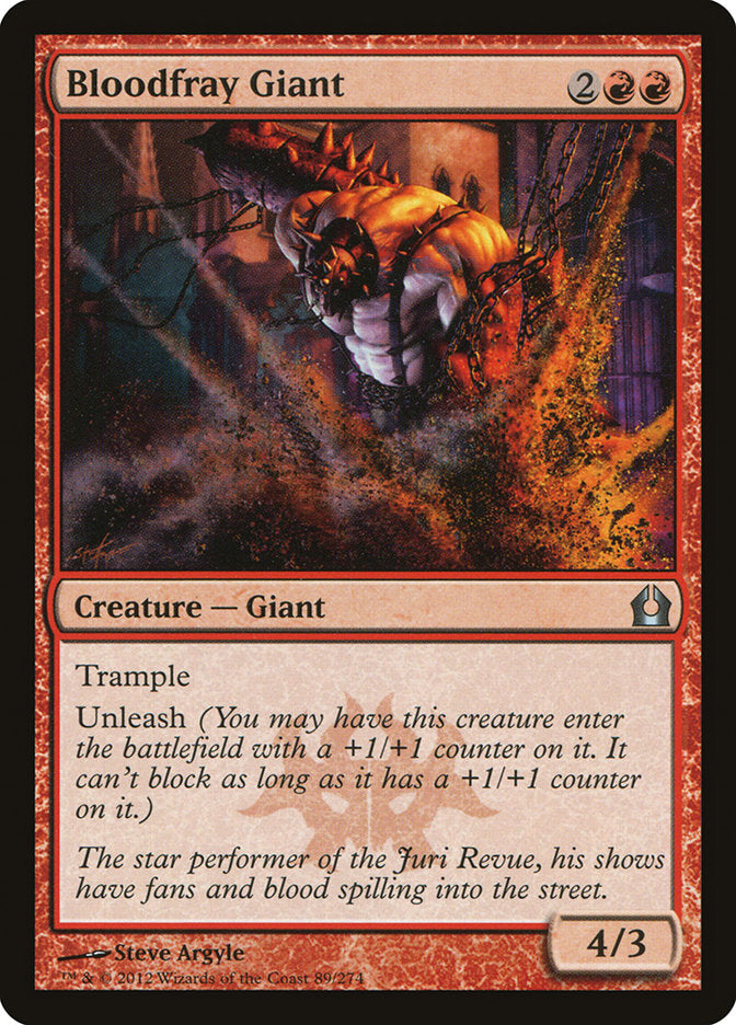 Bloodfray Giant - [Foil] Return to Ravnica (RTR)