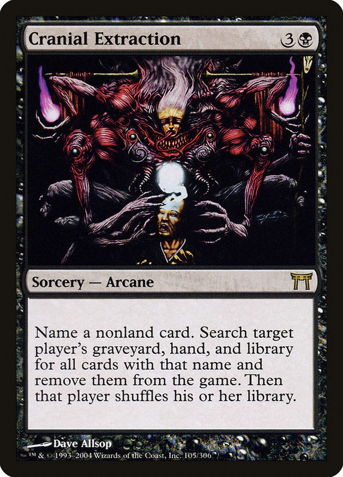 Cranial Extraction - [Foil] Champions of Kamigawa (CHK)
