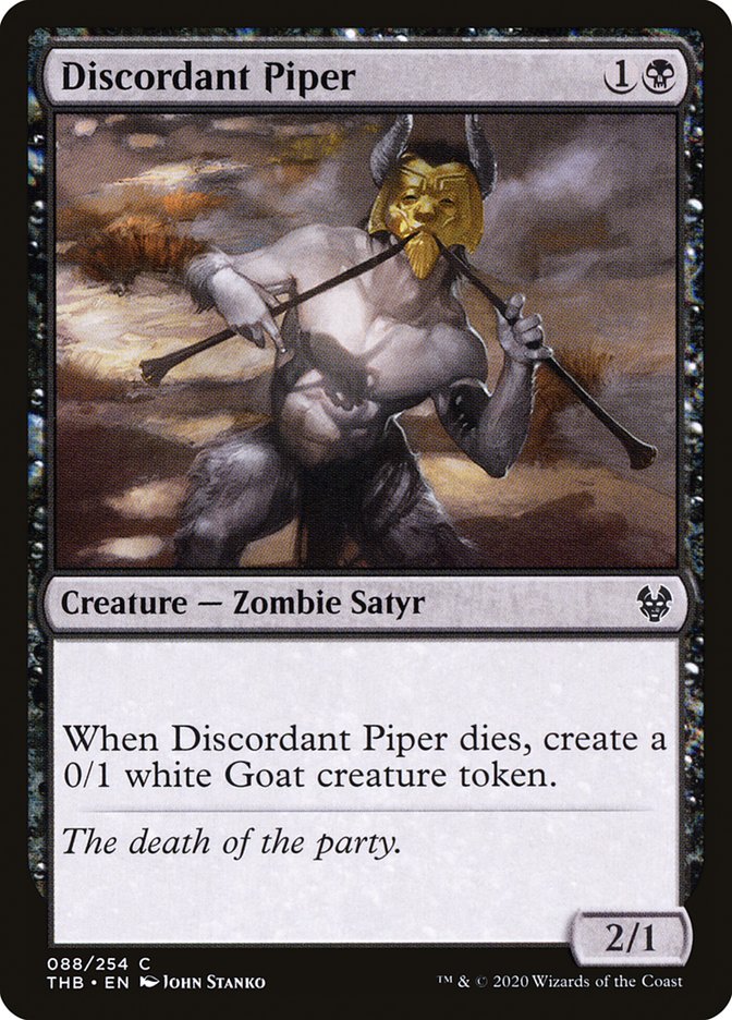 Discordant Piper - Theros Beyond Death (THB)