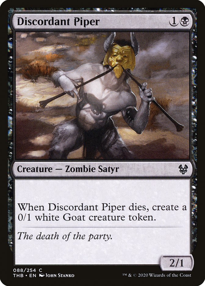 Discordant Piper - [Foil] Theros Beyond Death (THB)