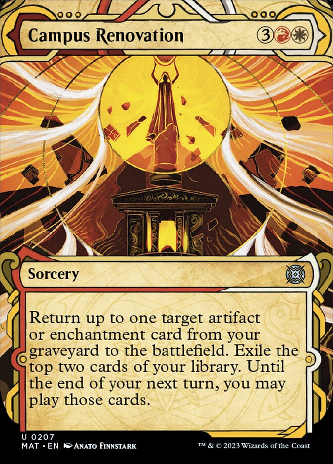 Campus Renovation - [Halo Foil, Showcase] March of the Machine: The Aftermath (MAT)