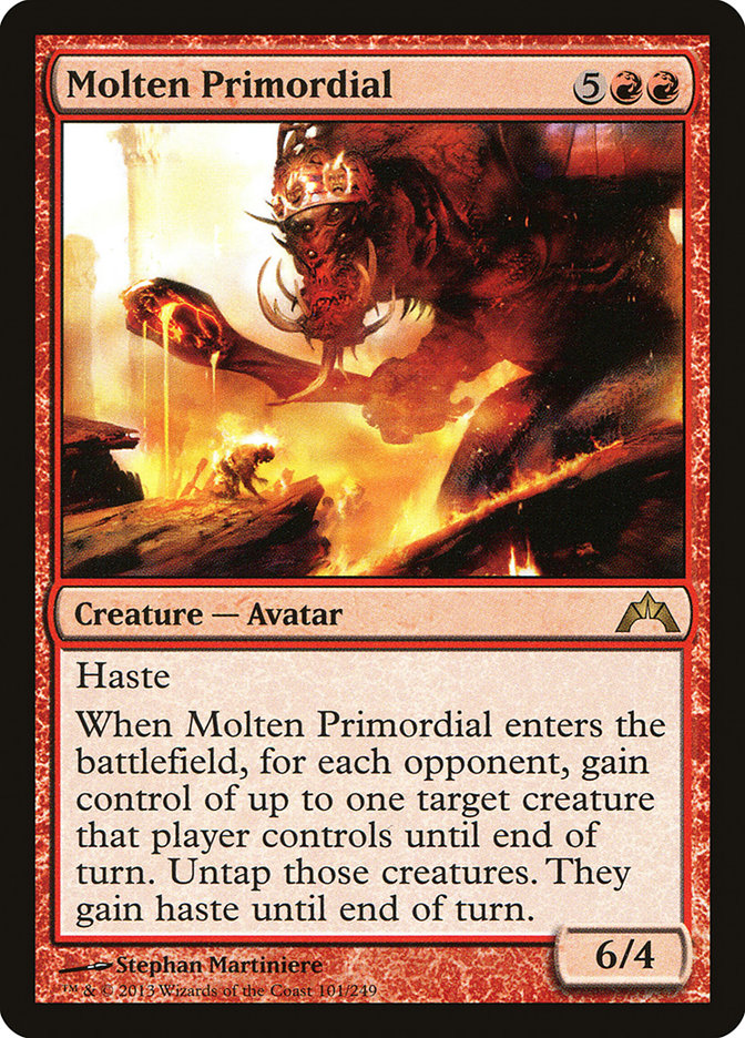 Molten Primordial - [Foil] Gatecrash (GTC)