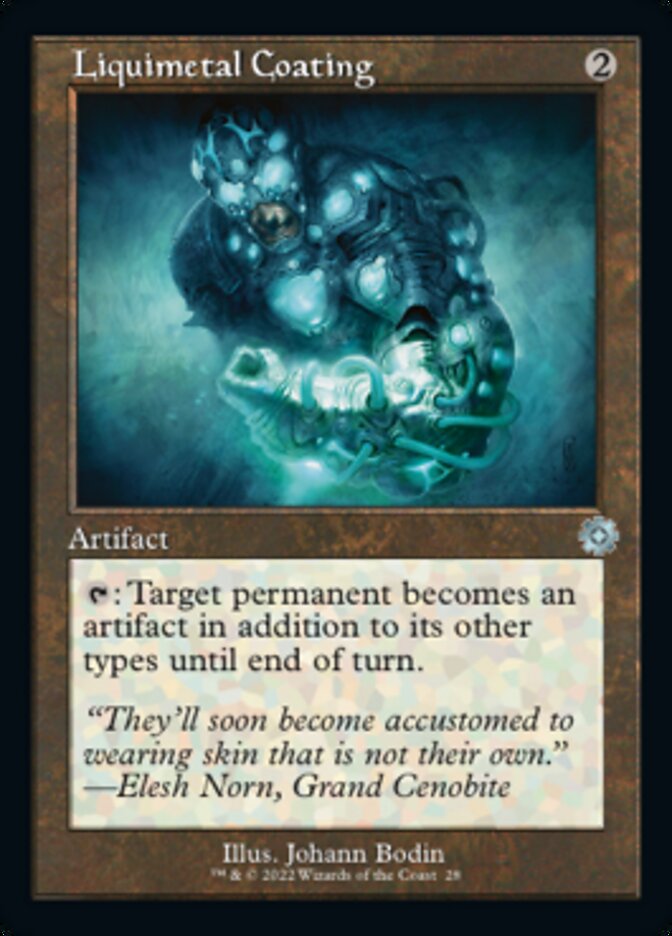 Liquimetal Coating - [Foil] The Brothers' War Retro Artifacts (BRR)