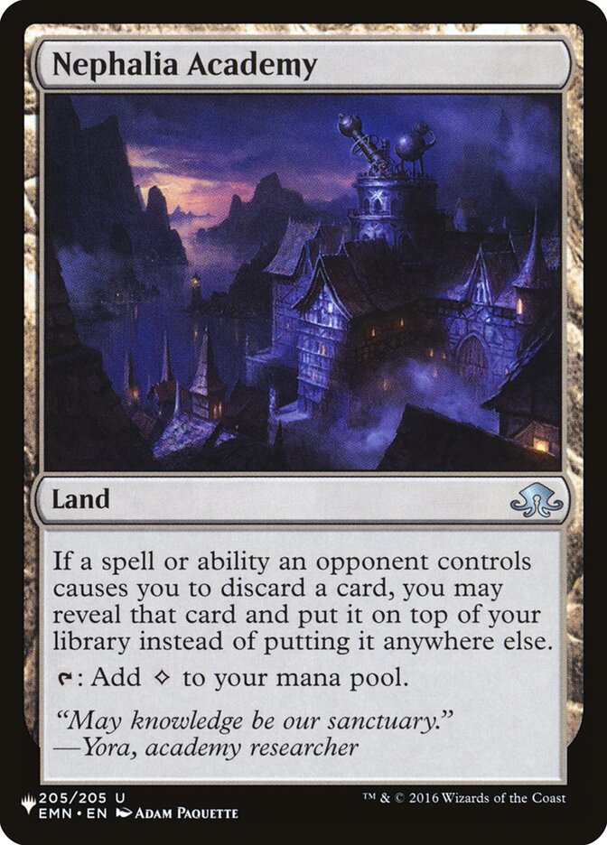 Nephalia Academy - [Foil] The List (PLIST)