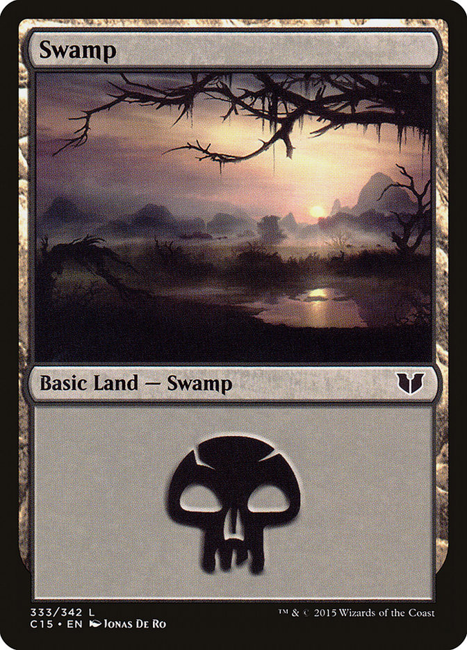 Swamp (333) - Commander 2015 (C15)