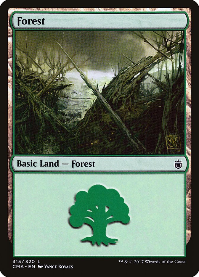 Forest (315) - Commander Anthology (CMA)