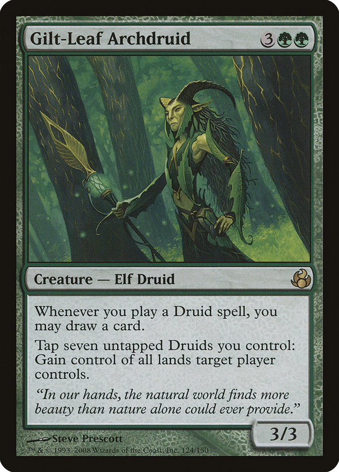 Gilt-Leaf Archdruid - [Foil] Morningtide (MOR)