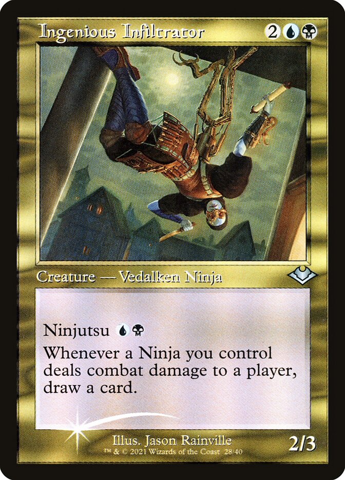 Ingenious Infiltrator - [Etched Foil, Retro Frame] Modern Horizons 1 Timeshifts (H1R)