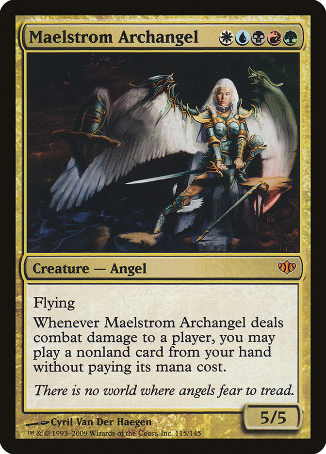 Maelstrom Archangel - [Foil] Conflux (CON)