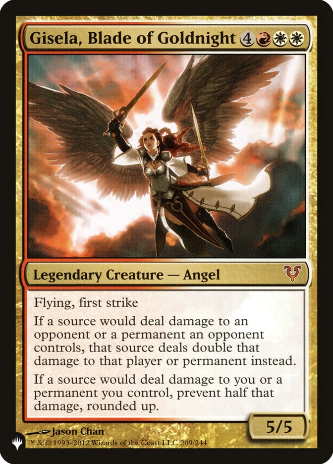 Gisela, Blade of Goldnight - The List (PLIST)
