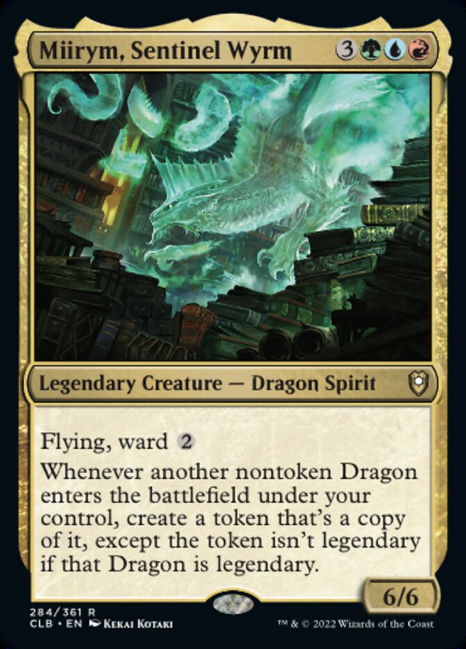 Miirym, Sentinel Wyrm - [Foil] Commander Legends: Battle for Baldur's Gate (CLB)