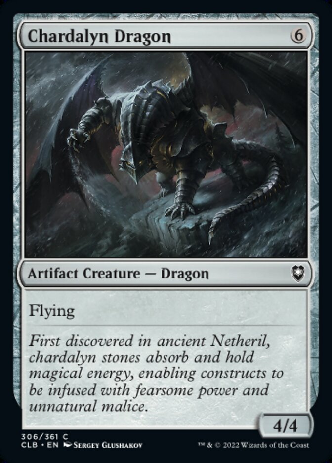 Chardalyn Dragon - [Foil] Commander Legends: Battle for Baldur's Gate (CLB)