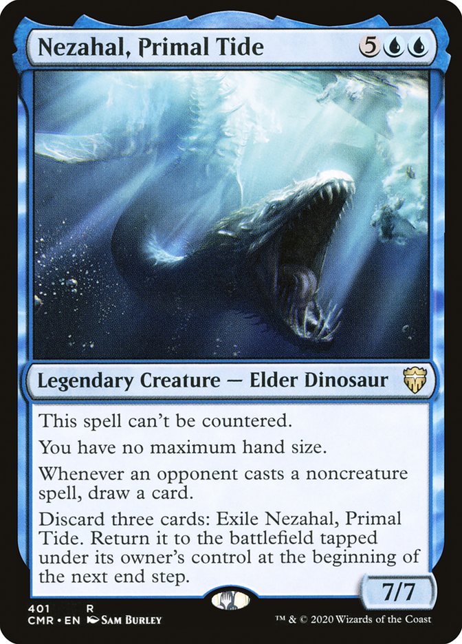 Nezahal, Primal Tide - [Foil] Commander Legends (CMR)