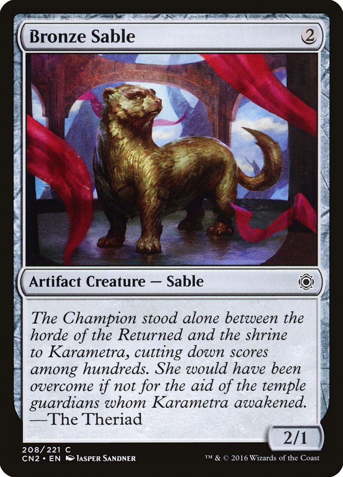 Bronze Sable - [Foil] Conspiracy: Take the Crown (CN2)