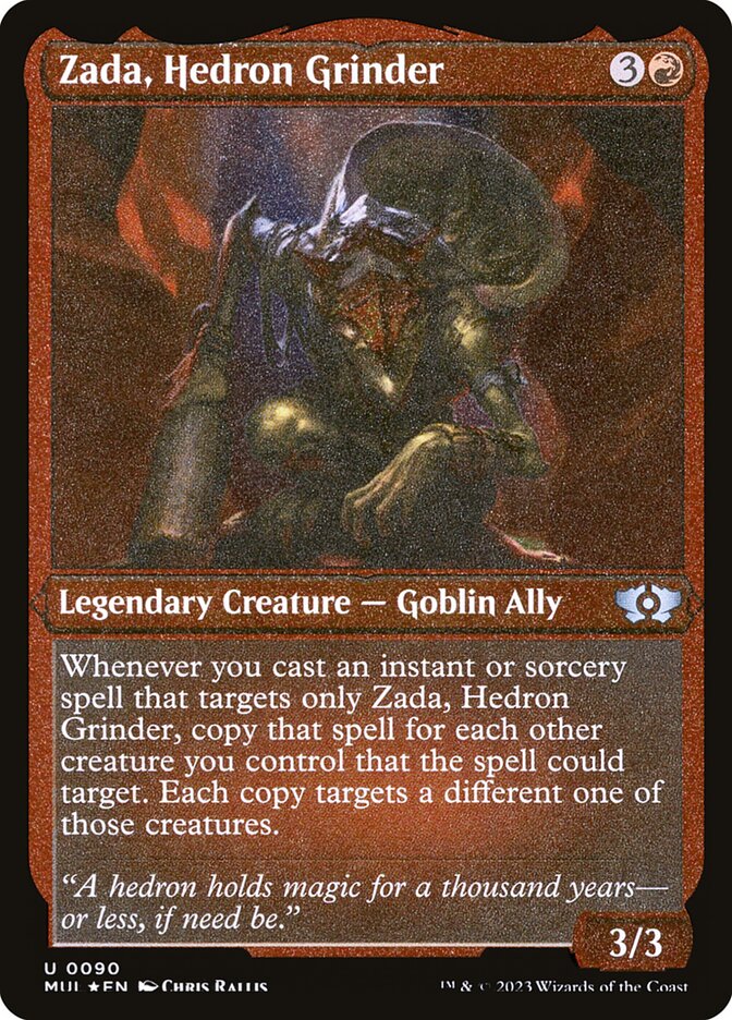 Zada, Hedron Grinder - [Etched Foil] Multiverse Legends (MUL)