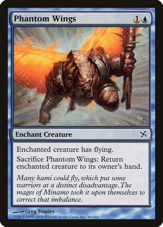 Phantom Wings - [Foil] Betrayers of Kamigawa (BOK)