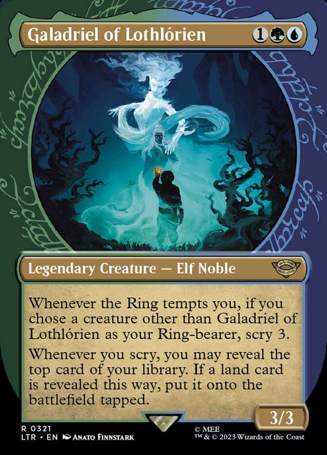 Galadriel of Lothlórien - [Foil, Showcase] The Lord of the Rings: Tales of Middle-earth (LTR)