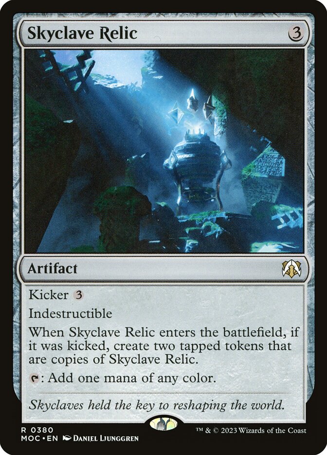Skyclave Relic - March of the Machine Commander (MOC)
